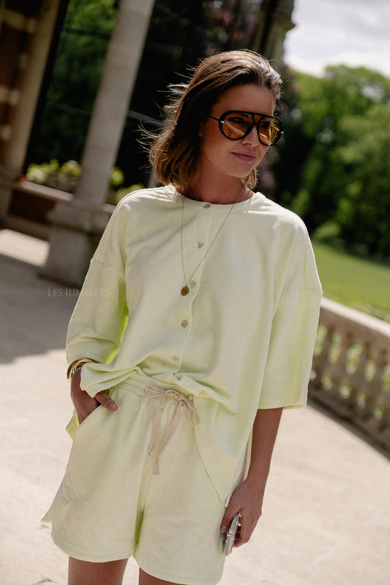 Les Jumelles Naram Gymshorts Citroensorbet