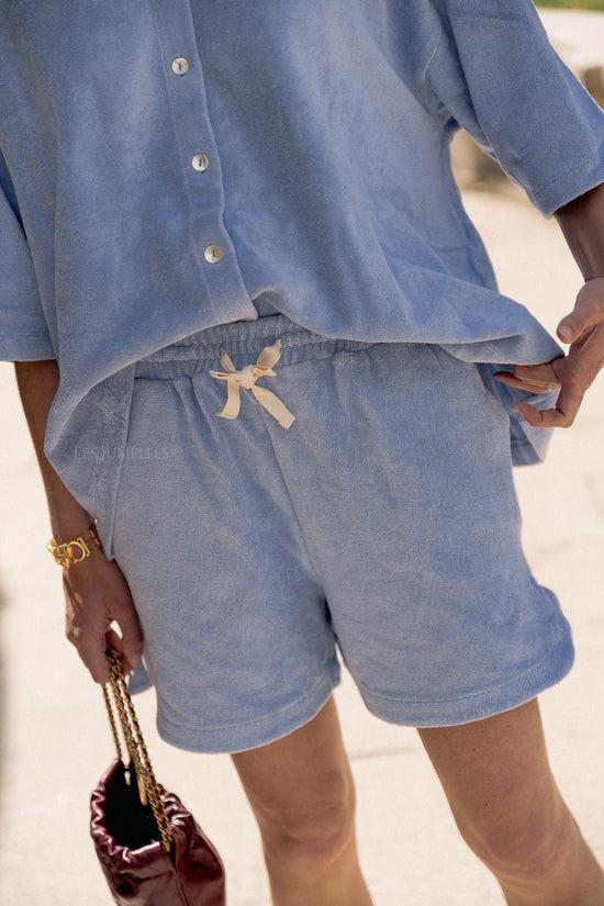 Les Jumelles Naram Gymshorts Lavendelblauw