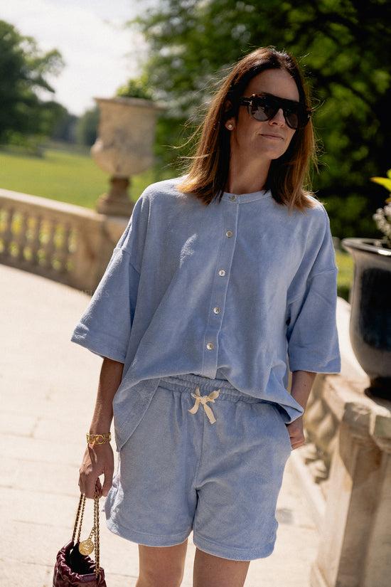 Les Jumelles Naram Gymshorts Lavendelblauw