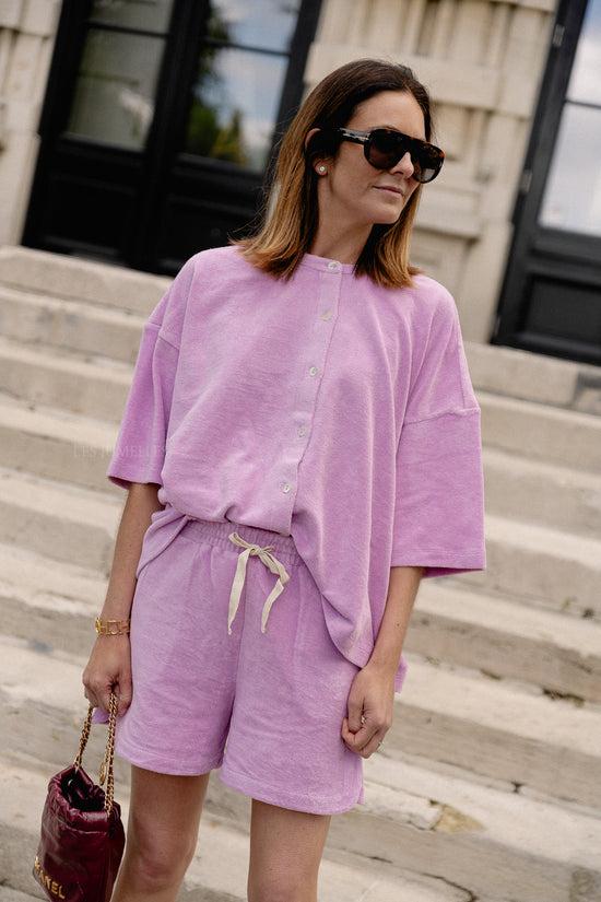 Les Jumelles Naram Gymshorts Zacht Fuchsia