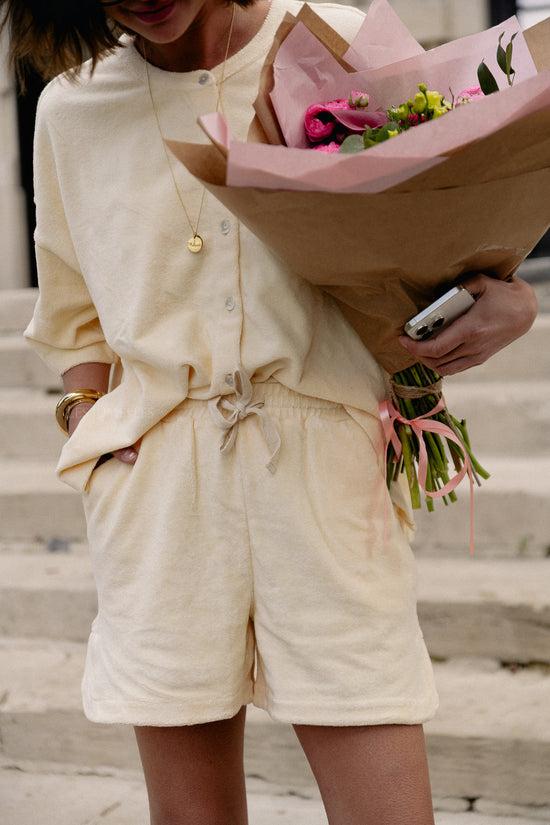 Les Jumelles Naram Oversized Shirt Vanille