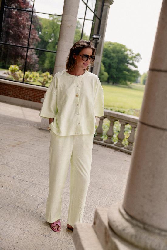 Les Jumelles Naram Pants Citroensorbet