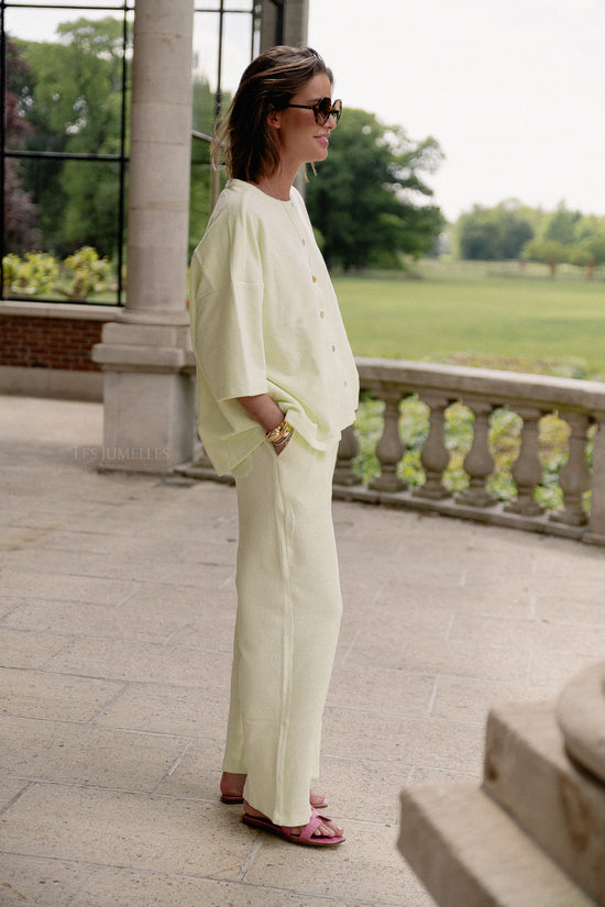 les jumelles Naram pants citroensorbet