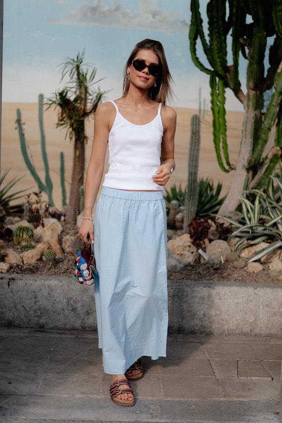 Les Jumelles Nina Top Optic White