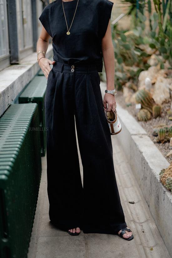 Les Jumelles Noble Pants Black