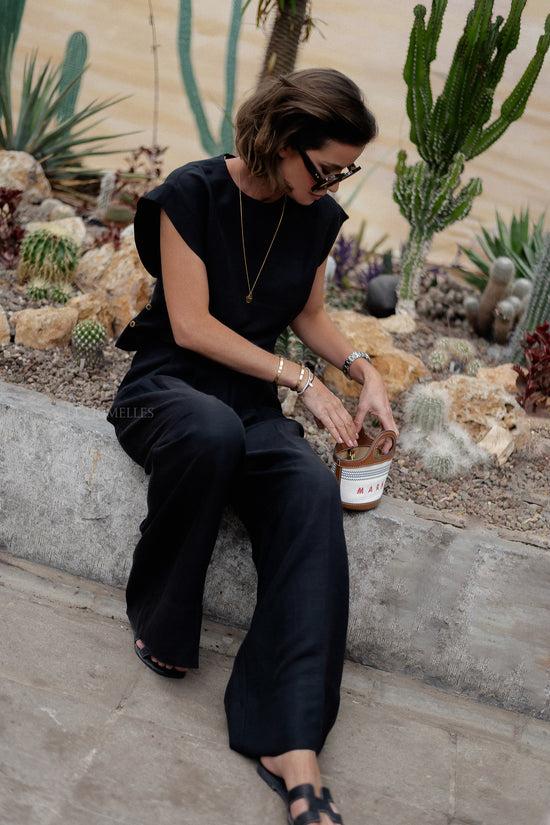 les jumelles Noble pants black