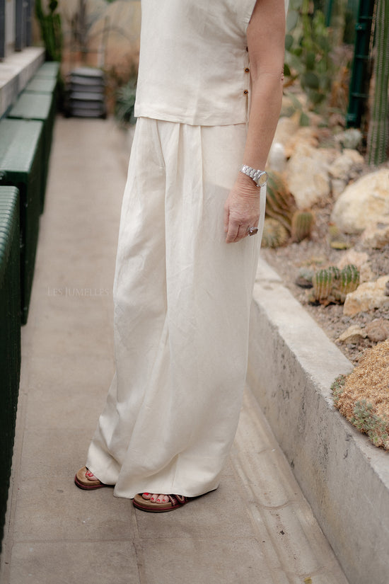 Les Jumelles Noble Pants Ecru