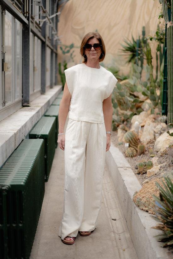 Les Jumelles Noble Pants Ecru