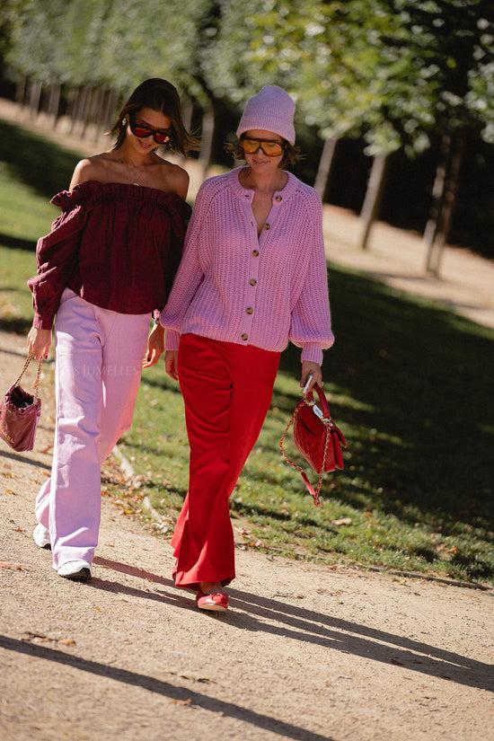 Les Jumelles Norma Pants Fondant Pink