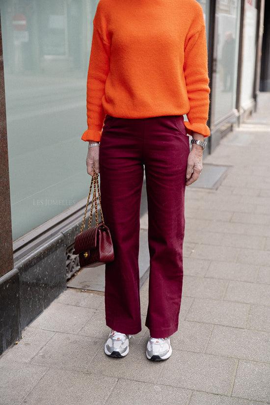 les jumelles Norma pants plum