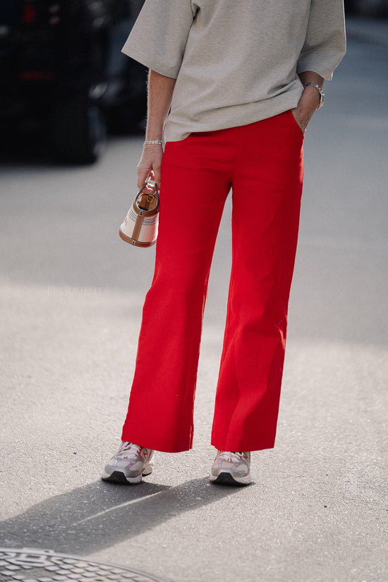 Les Jumelles Norma Pants Red