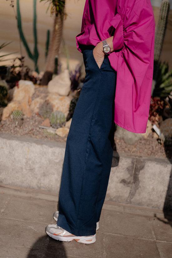 Les Jumelles OBJLisa Wide Pant Sky Captain