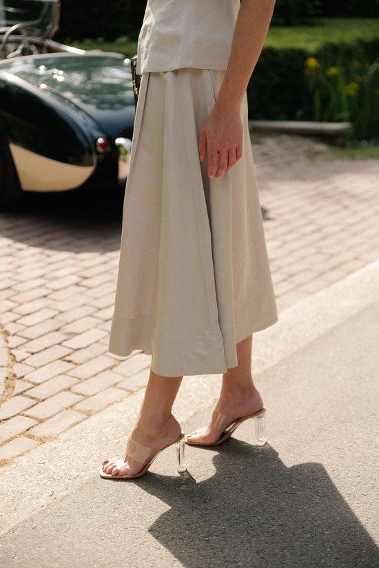 Les Jumelles OBJRia HW Maxi Enkelrok Vapor Blue