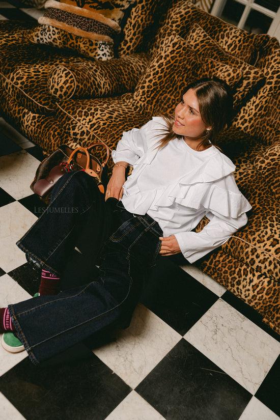 Les Jumelles Oda Longsleeve Optisch Wit