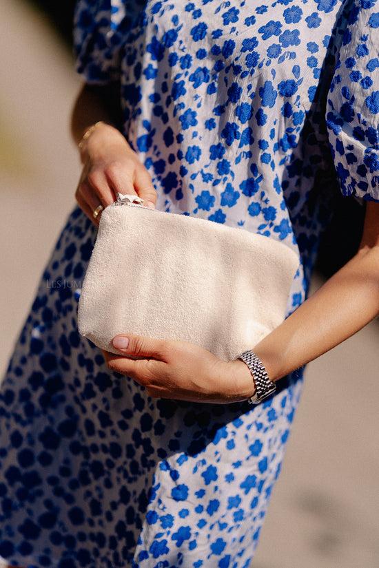 les jumelles Pia make up bag ecru