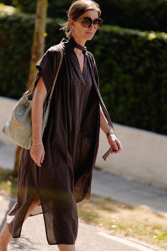 Les Jumelles Portia Dress Hot Chocolate