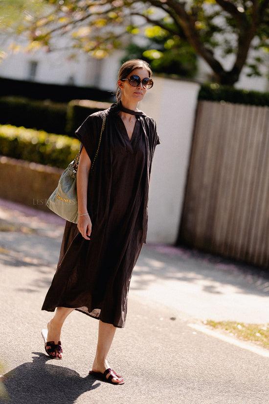 Les Jumelles Portia Dress Hot Chocolate