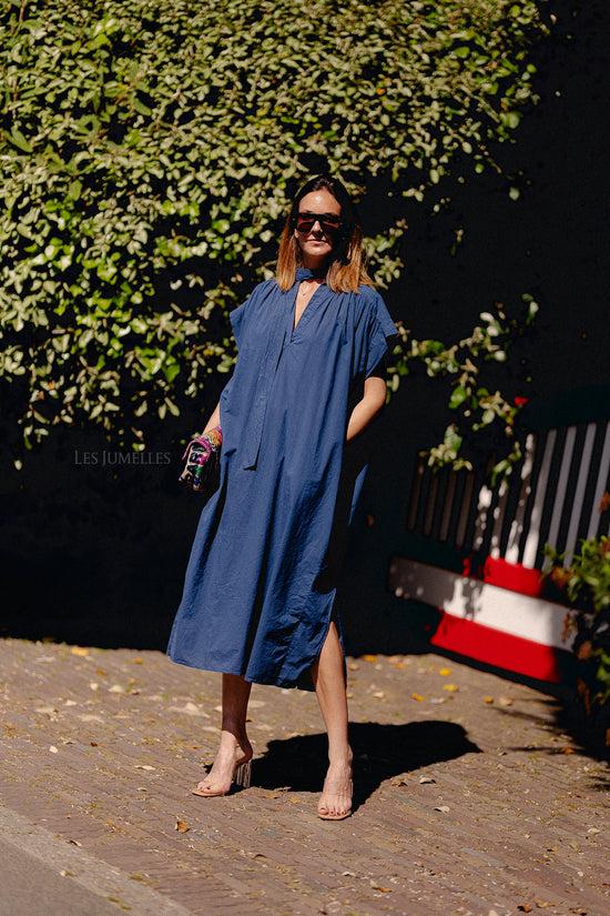 les jumelles Portia dress navy