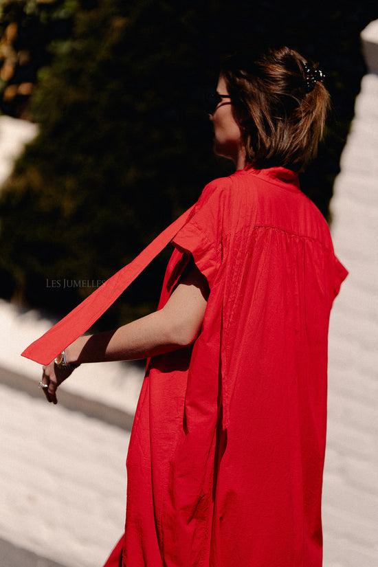 Les Jumelles Portia Dress Red