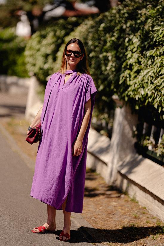 les jumelles Portia dress violet