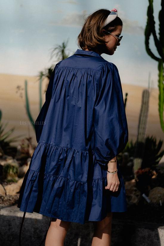 Les Jumelles Precious Short Dress Navy