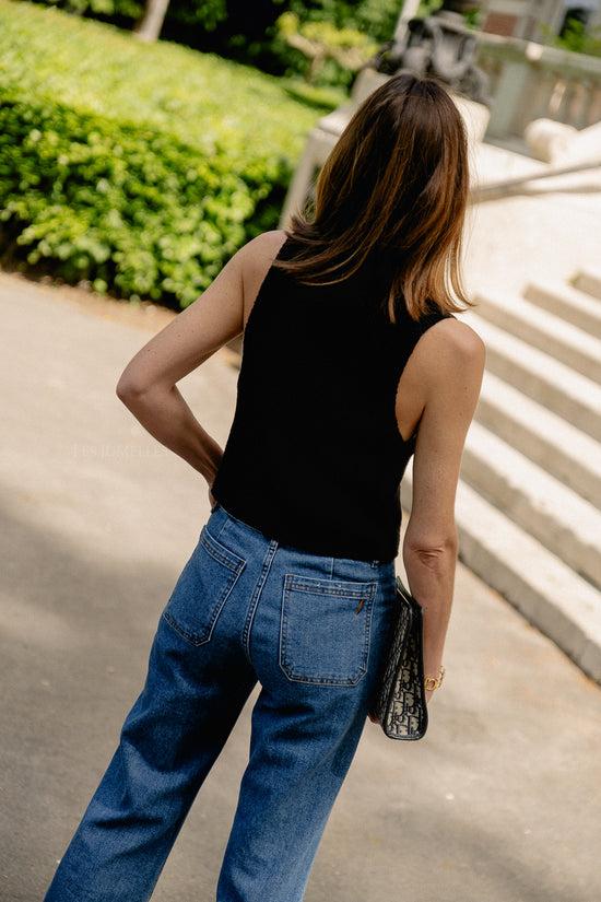 Les Jumelles Rike Vest Black