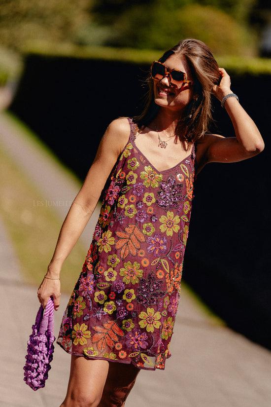 les jumelles Romy dress winetasting