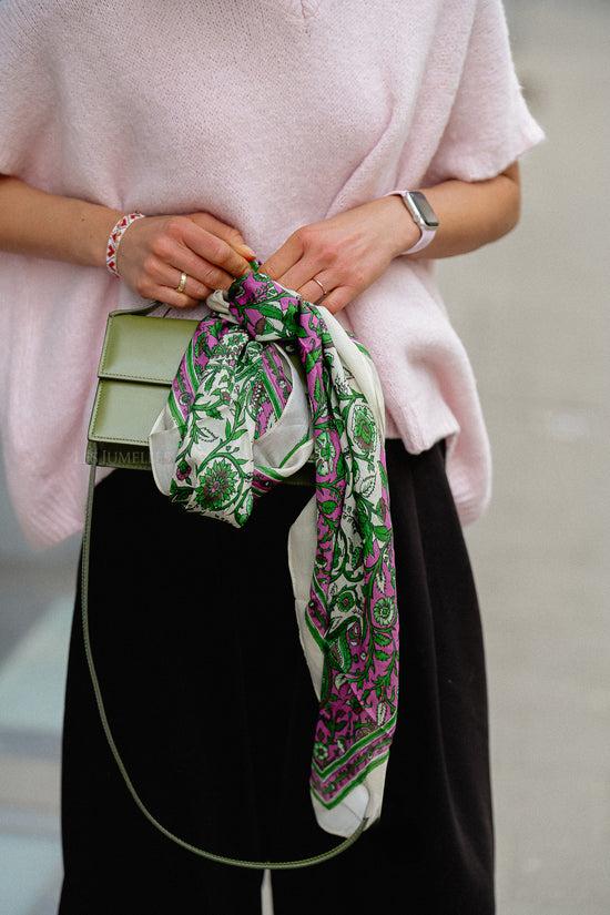 les jumelles Rosaisley Sia sjaal berkenwit