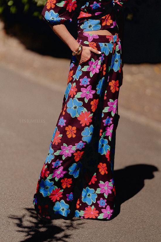 Les Jumelles Rosie Pants Mystic Flower