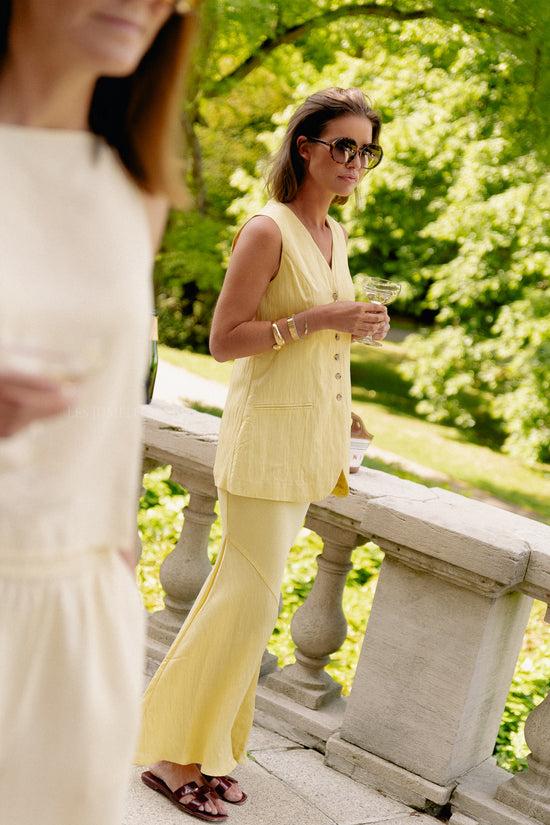 Les Jumelles ROUEtienne Vest Ananas Schijf