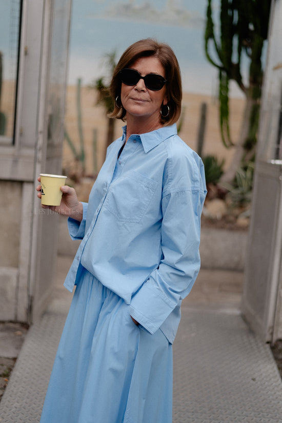 les jumelles ROULila LS shirt little boy blue