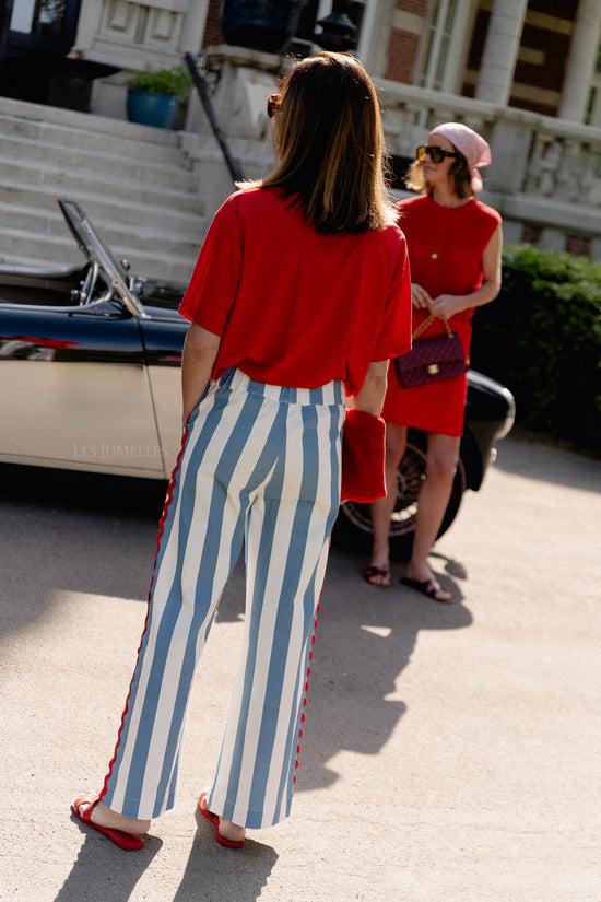 Les Jumelles Sadie T-shirt Rood