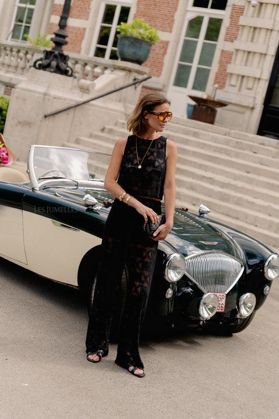 les jumelles Savanna broek zwart