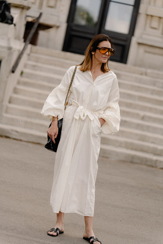 Les Jumelles Scarlet Maxi Dress Ecru