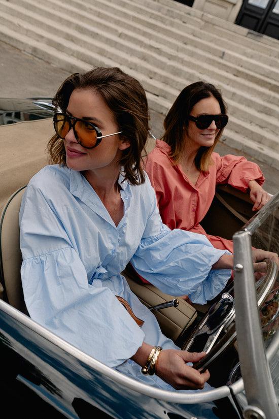 Les Jumelles Scarlet Maxi Dress Light Blue