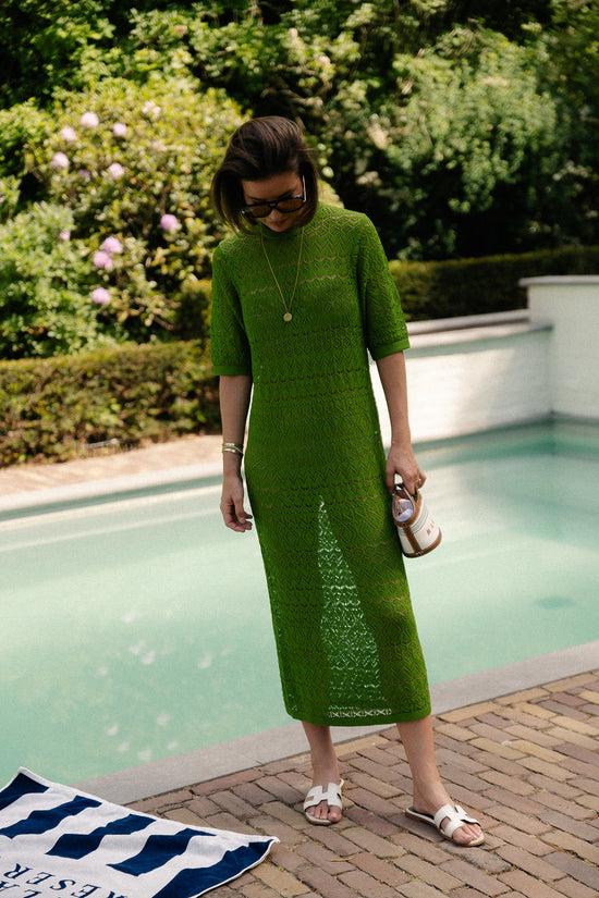 Les Jumelles SLFMoon Knit Dress Spindle Tree