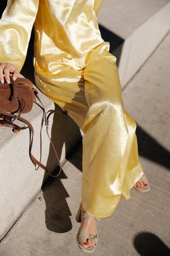 Les Jumelles SLFSelene HW Wide Pant Sundress