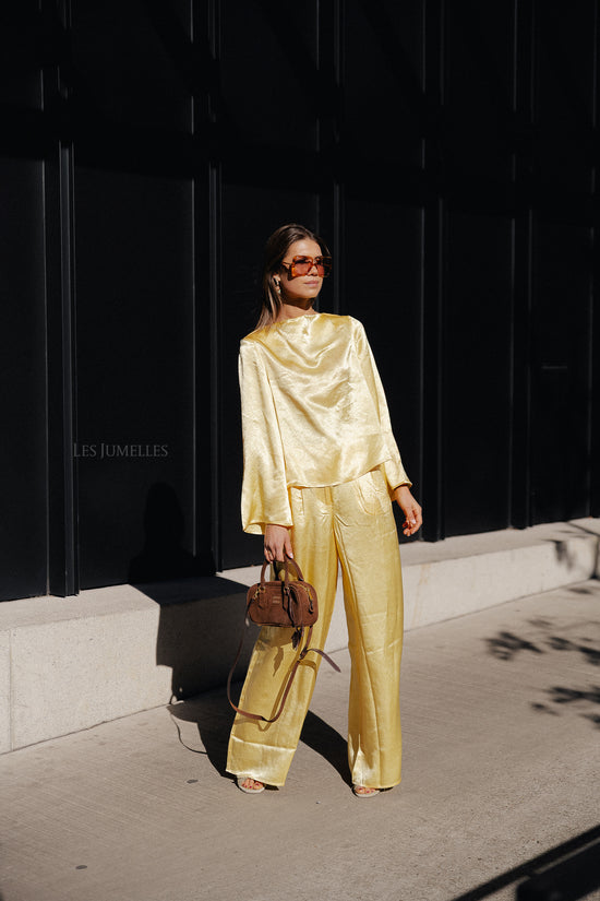 les jumelles SLFSelene HW wide pant sundress