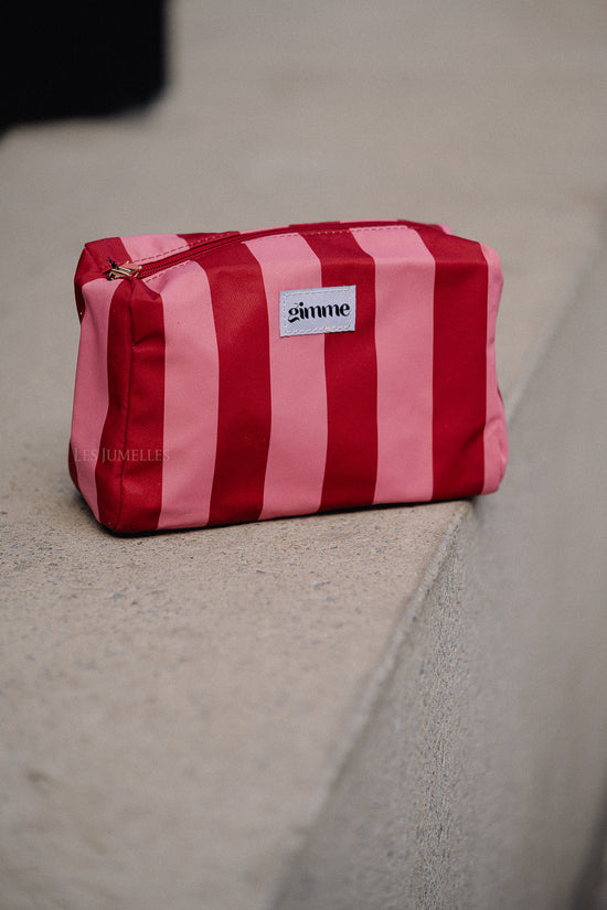 Les Jumelles Toilet Bag Pink/red