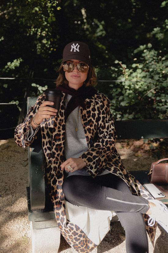 Les Jumelles Trinny Trenchcoat Leopard