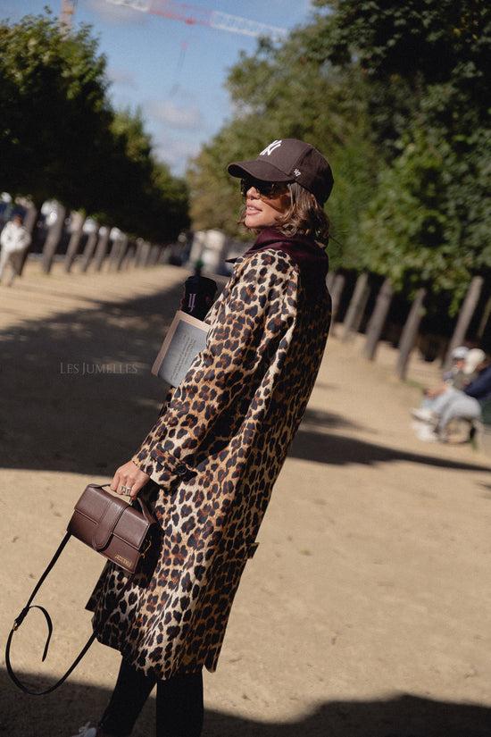 Les Jumelles Trinny Trenchcoat Leopard