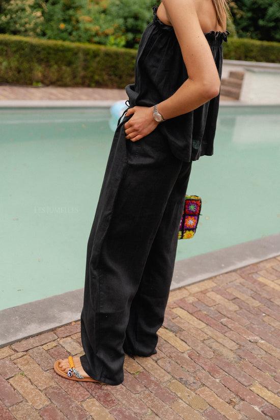 Les Jumelles Valerie Trousers Black