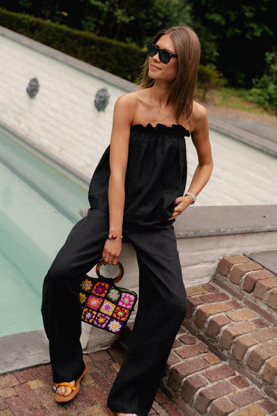 les jumelles Valerie trousers black