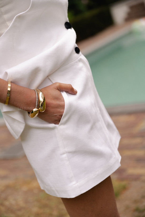 Les Jumelles Vincenza Shorts Optic White