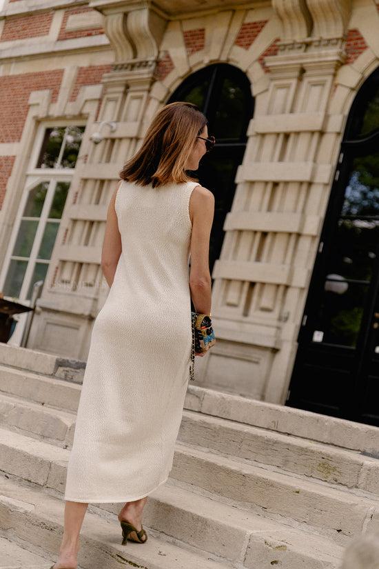 Les Jumelles Wika Dress Antique White