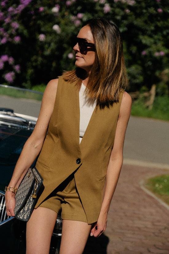 Les Jumelles Willow Vest Butternut