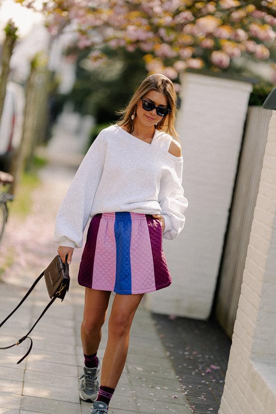 Les Jumelles Winnie Gewatteerde Rok Multicolor