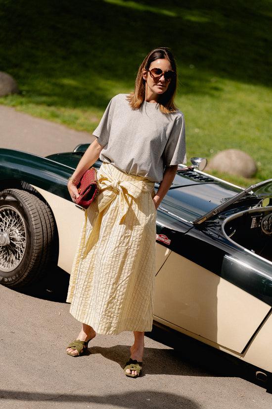 les jumelles YASmellow lange rok vanille