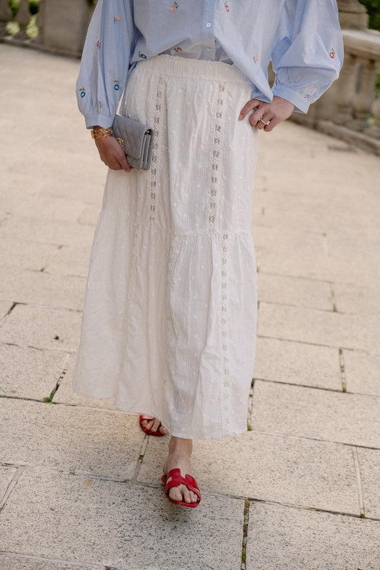 Les Jumelles YASthia HW Enkelrok Wit