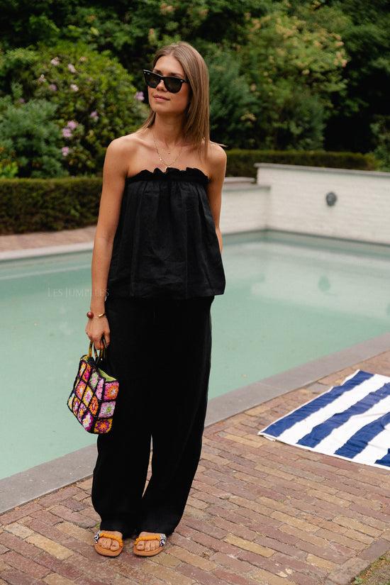 Les Jumelles Zahara Blouse Black